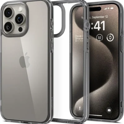 Spigen natural titanium Tpu 100% Genuine