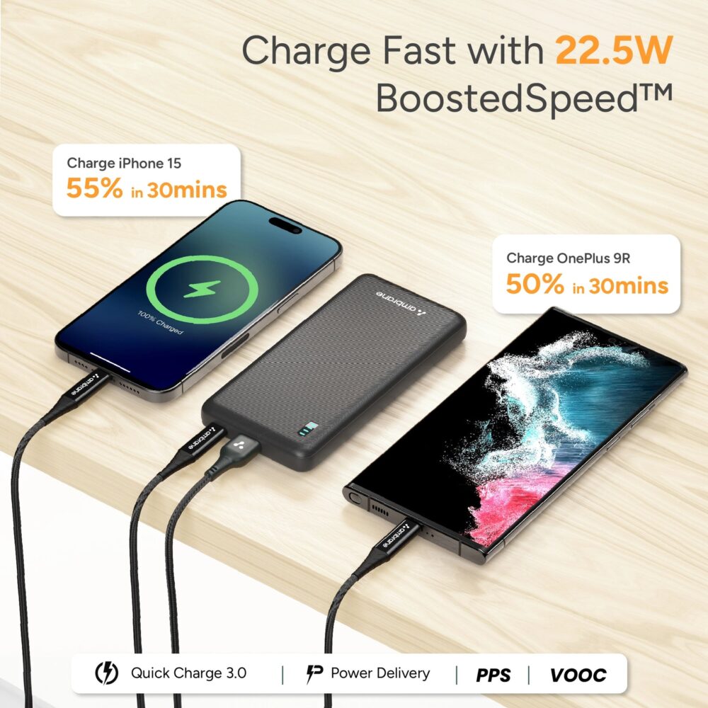 AMBRANE xtreme 10k Powerbank 25w 1 year garranty - Image 6