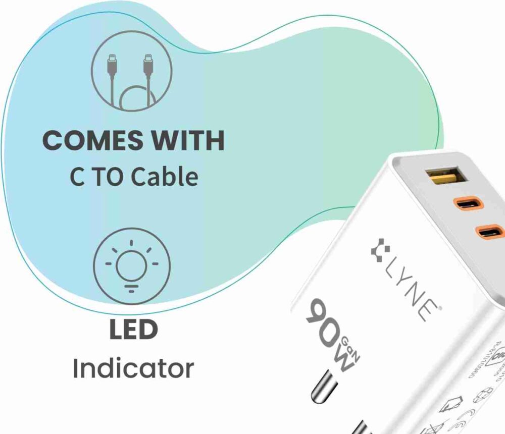 Lyne 90w typeC to usb - Image 2