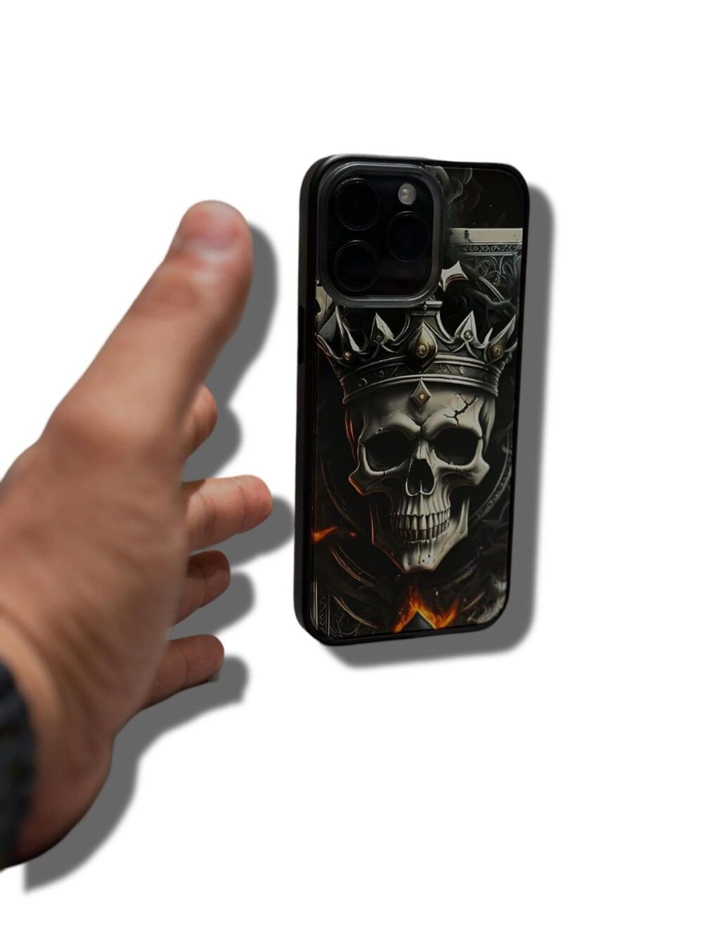CUSTOMISE skull face uv grave night glow Andriod+iphone all a to z model available - Image 2