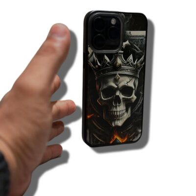 CUSTOMISE skull face uv grave night glow Andriod+iphone all a to z model available - Image 2