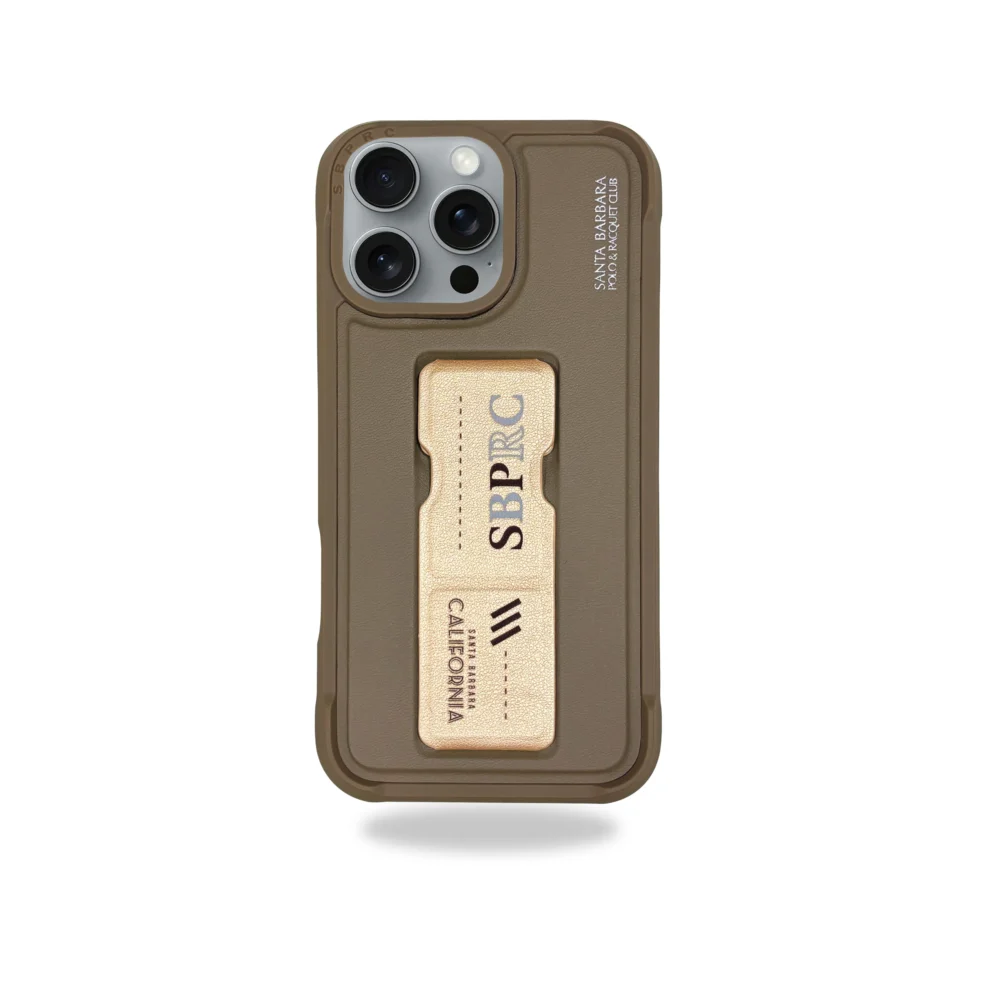 Santa barbara kirk stand leather case