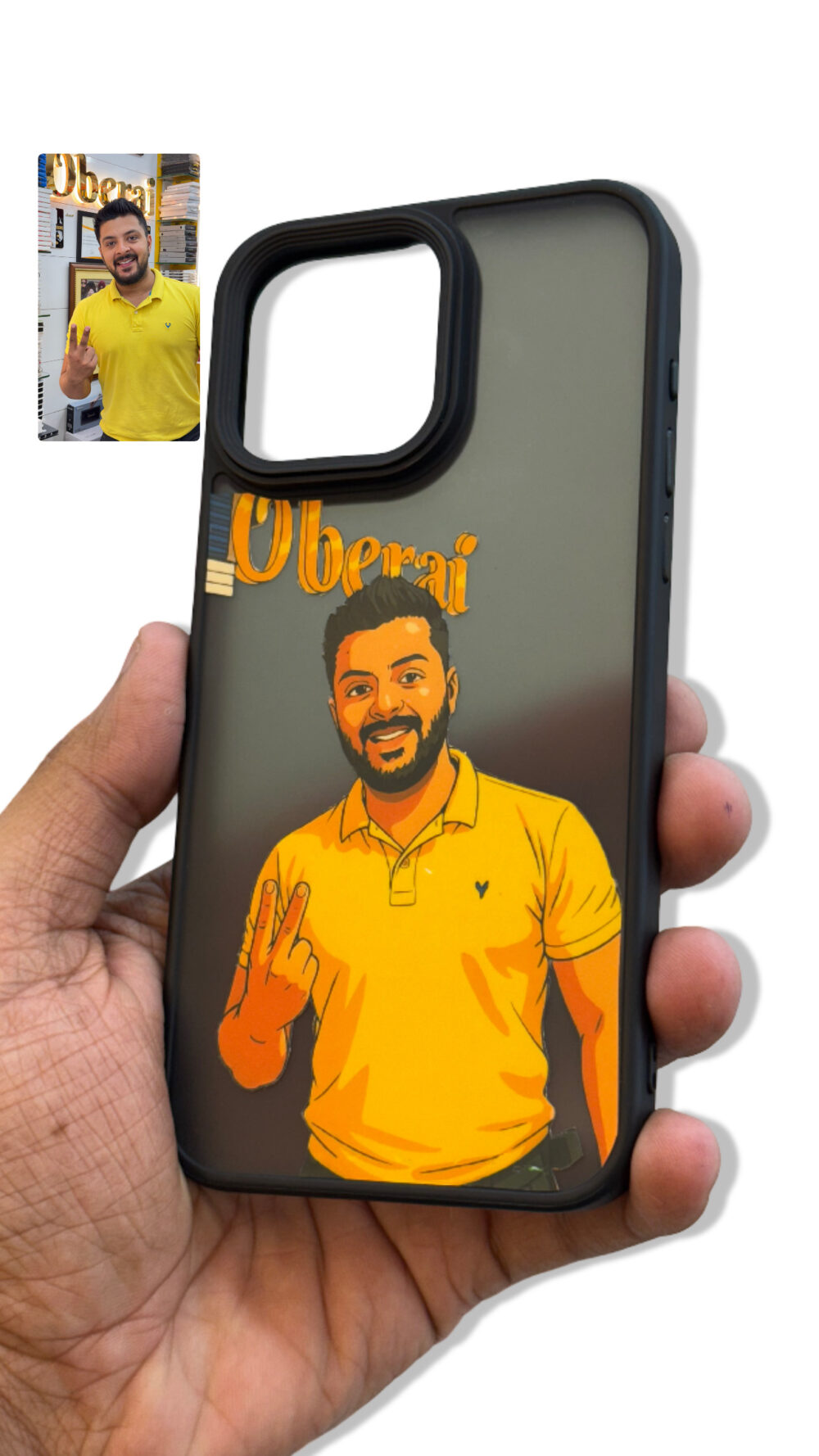 Ai customise mobile cover