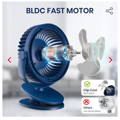 Portronics clipcool fan portable - 1 year replacement - Image 5