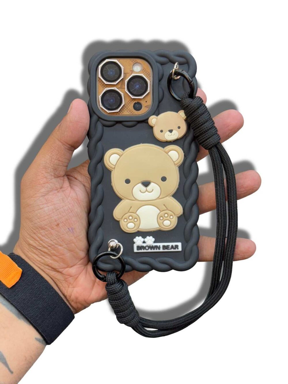 Candy 3d emoboss strap case