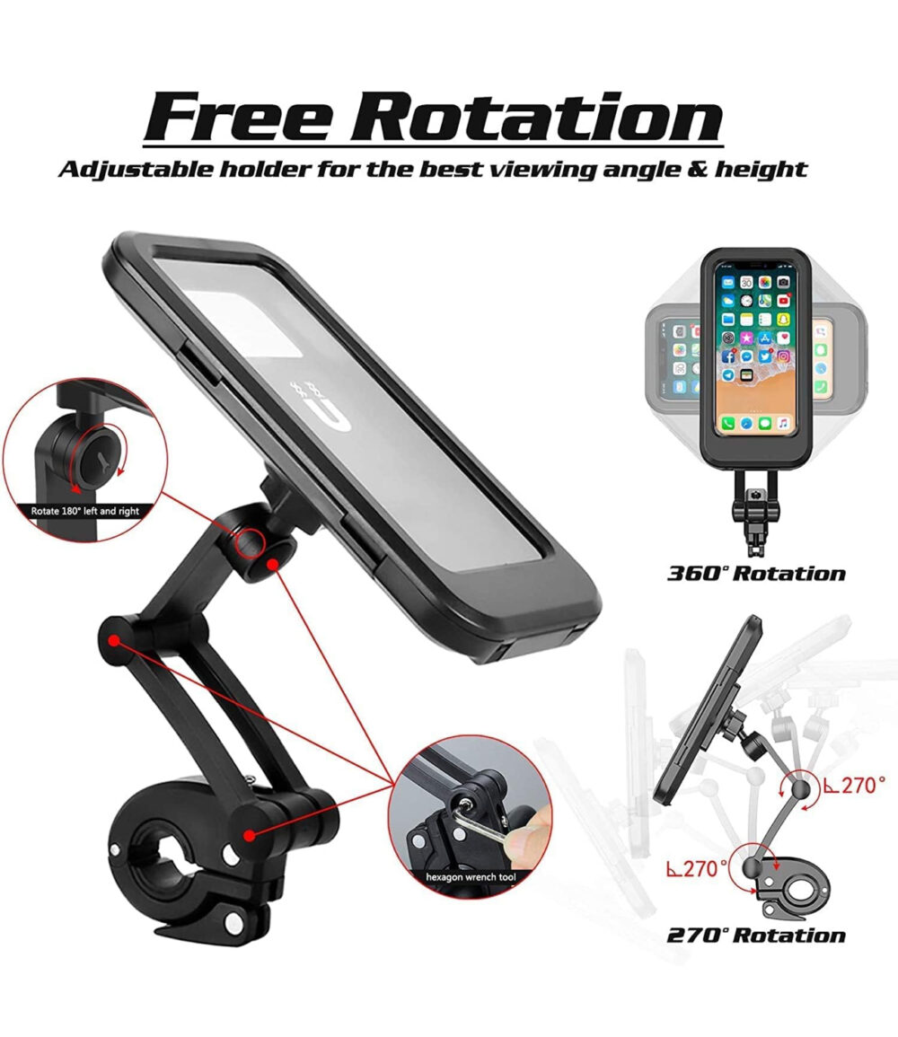 Waterproof bike holder movanchi